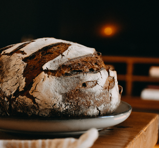 Sourdough Bread with Chaga and Beauty Blend