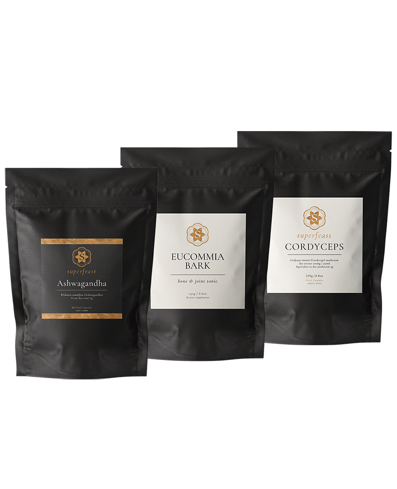 Men's Health Bundle - Cordyceps, Eucommia & Ashwagandha Caps
