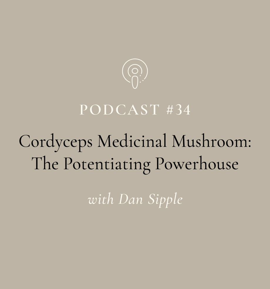 Cordyceps Medicinal Mushroom: The Potentiating Powerhouse with Dan Sipple (EP#34)