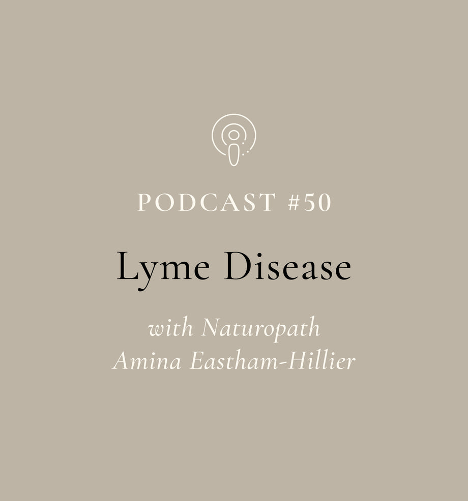 Lyme Disease with Amina Eastham-Hillier - Naturopath (EP#50)