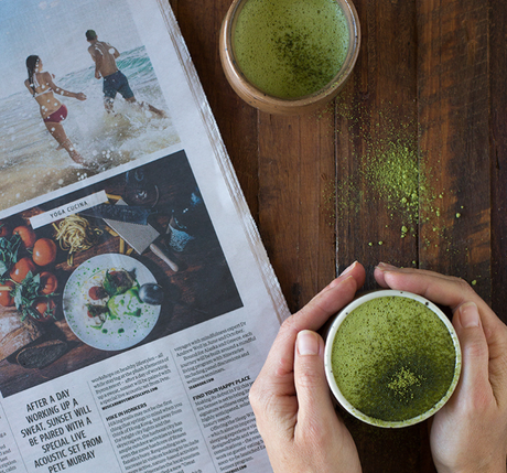 Pimped Up Matcha Latte (Recipe by Jessica Cox)