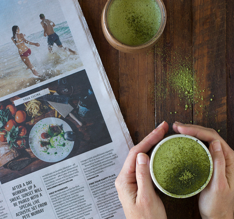 Pimped Up Matcha Latte (Recipe by Jessica Cox)